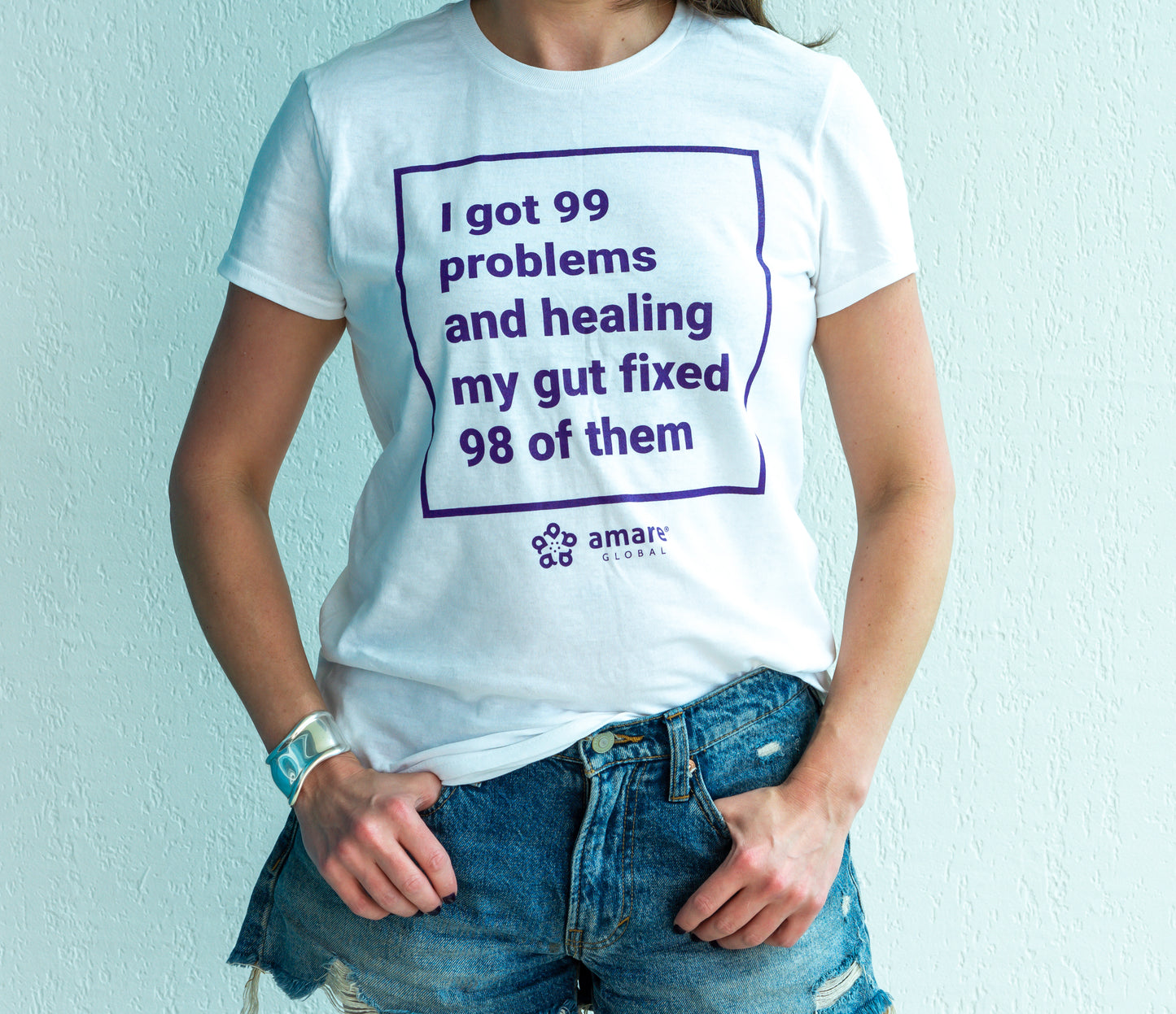 T-shirt - "I got 99 products, my gut ain't one"